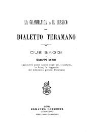 DIALETTO TERAMANO - Abruzzo in Mostra