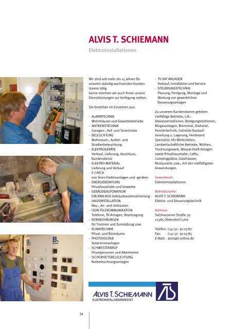 die Handwerkerbroschüre als PDF - Amelinghausen