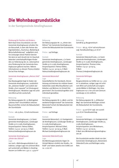 die Handwerkerbroschüre als PDF - Amelinghausen