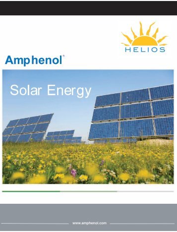 Solar Energy (PDF) - Amphenol-Tuchel