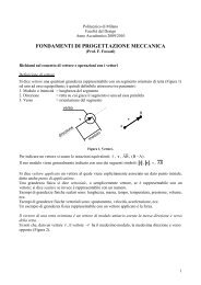 Dispensa 1 - Politecnico di Milano