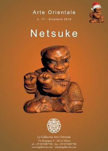 Netsuke - n. 17 - La Galliavola - Arte Orientale