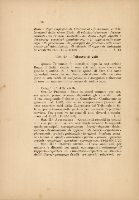 Relazione sull'archivio di Stato in Salerno.pdf - EleA@UniSA