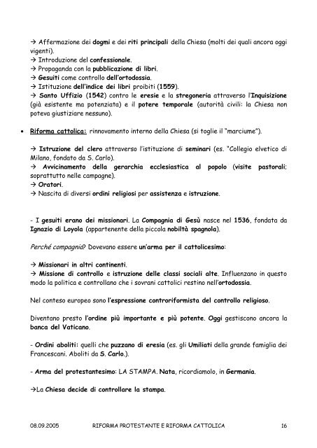 La riforma cattolica e protestante™ (PDF)