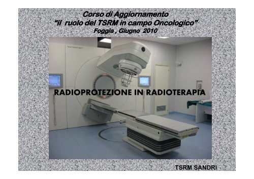 radioprotezione per pazienti con carcinoma prostatico radioprotezione per pazienti con carcinoma prostatico