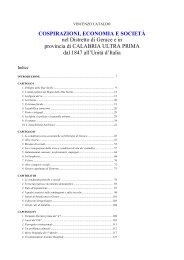 cospirazioni, economia e società - biblioteca telematica