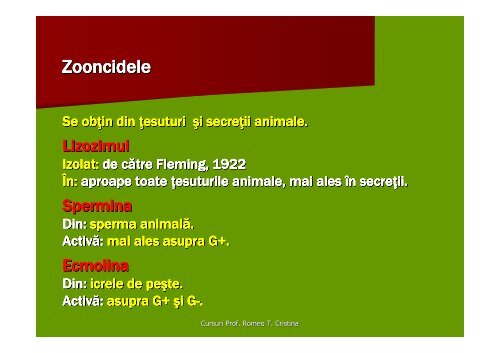 Antibioticele C.4. C.5. /S.II. - Veterinary Pharmacon