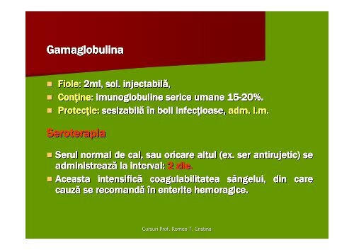 Antibioticele C.4. C.5. /S.II. - Veterinary Pharmacon