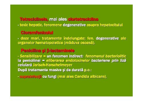 Antibioticele C.4. C.5. /S.II. - Veterinary Pharmacon