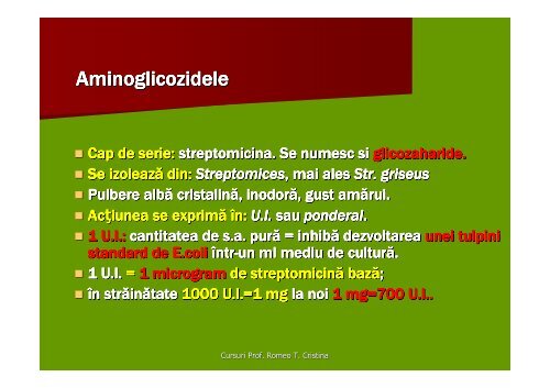 Antibioticele C.4. C.5. /S.II. - Veterinary Pharmacon