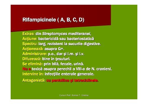 Antibioticele C.4. C.5. /S.II. - Veterinary Pharmacon