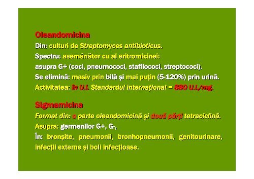 Antibioticele C.4. C.5. /S.II. - Veterinary Pharmacon