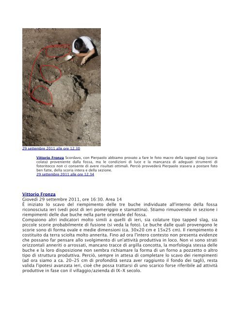 MD2011 Gruppo Facebook Post Area 14 - Portale di Archeologia ...