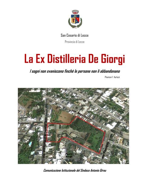 La Ex Distilleria De Giorgi - Comune di San Cesario di Lecce