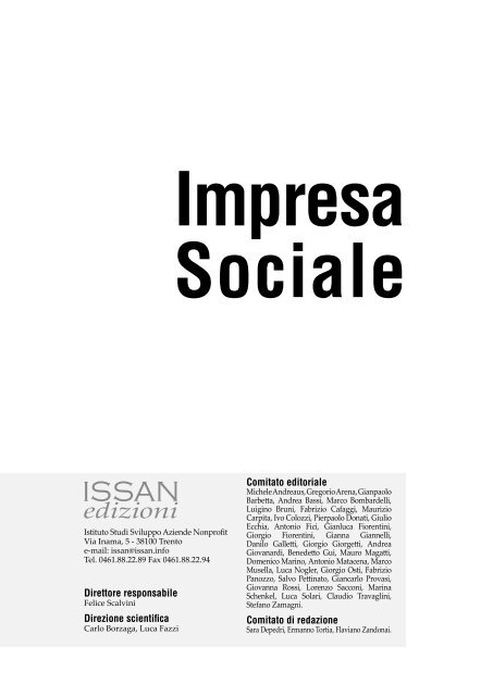 impresa sociale - Euricse