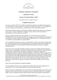 Scarica la sentenza - Centro per la Riforma del Diritto di Famiglia