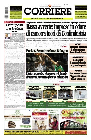 Edizione del 28/03/2013 - Corriere