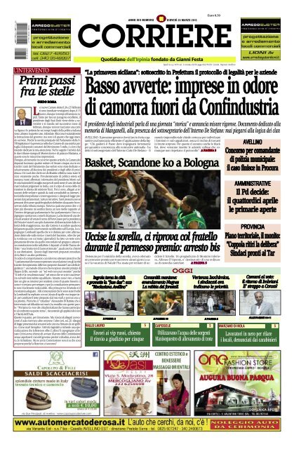 Edizione del 28/03/2013 - Corriere
