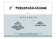 I^ PERIODIZZAZIONE - Collegio Rotondi