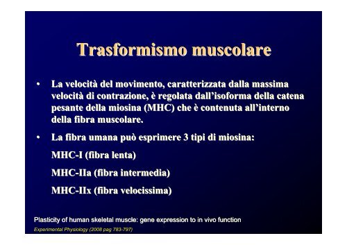 Programmazione Forza Esplosiva - Fidal Lombardia