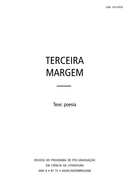 Terceira Margem 15_menor - programa de pós-graduação em ...