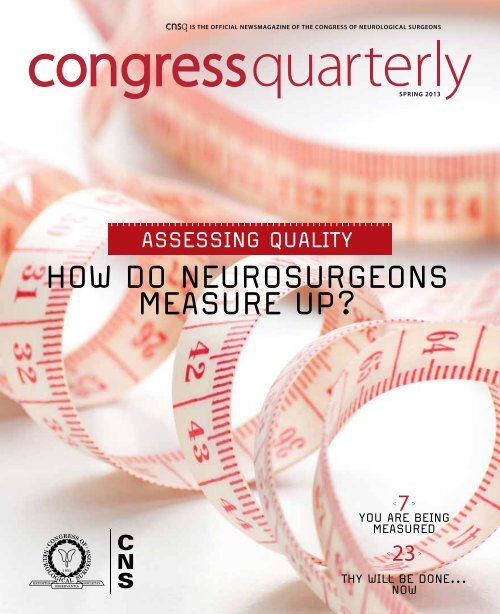 hoW do neurosurgeons Measure up?