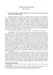 GUIDO STAMPACCHIA - Edizione Nazionale Mathematica Italiana ...