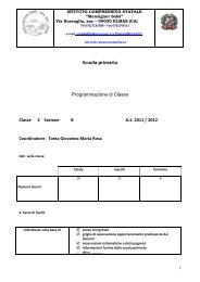 4 a B - Istituto Comprensivo Monsignor Saba - Elmas