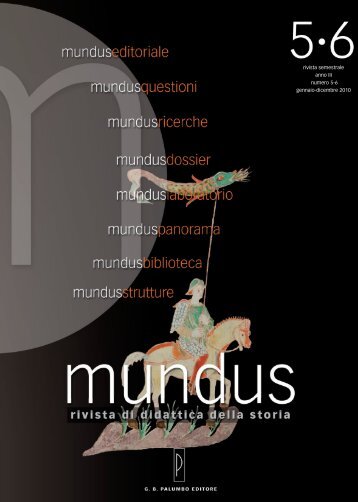 Mundus 5-6.pdf - Sapienza - Università di Roma