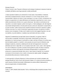 Abstract - Dipartimento di Lingue, Letterature e Culture Comparate ...