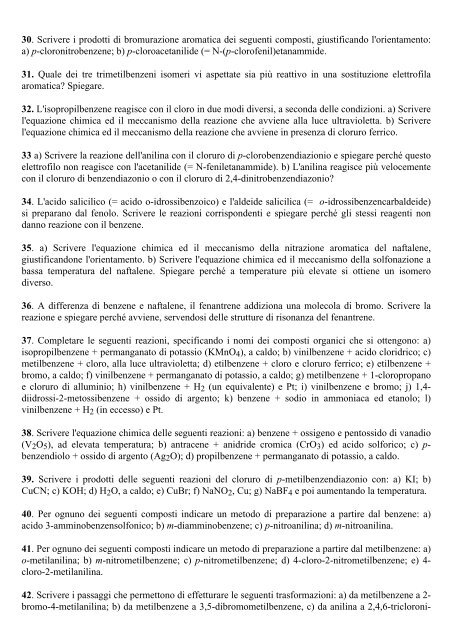 Esercitazione n. 13 - Reazioni di alcheni, alchini e dieni. 1 ...