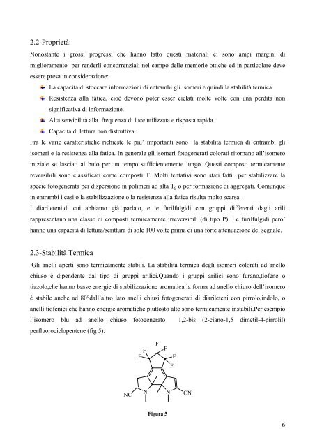 Materiali organici per il Data Storage: metodi sviluppi, applicazioni.