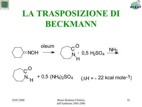 produzione dell'ossido di etilene - DISAT