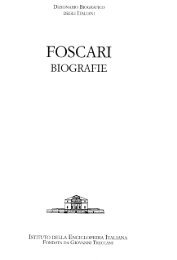 Biografie dei Foscari.pdf - Villa Foscari - La Malcontenta