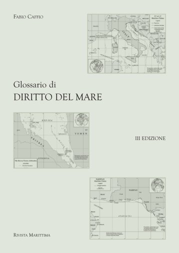 Glossario di Diritto del Mare UNMIG