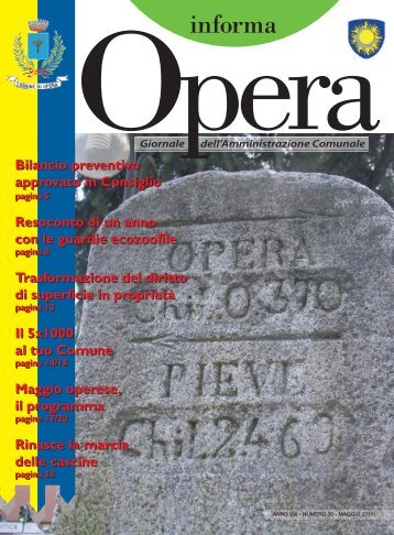 informa - Comune di Opera