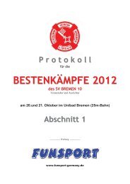 BESTENK MPFE 2012 - Schwimm-Club Delmenhorst e.V.