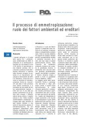 Il processo di emmetropizzazione - Università degli Studi Roma Tre