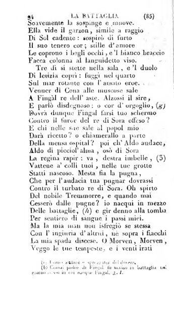 Poesie di Ossian, antico poeta celtico