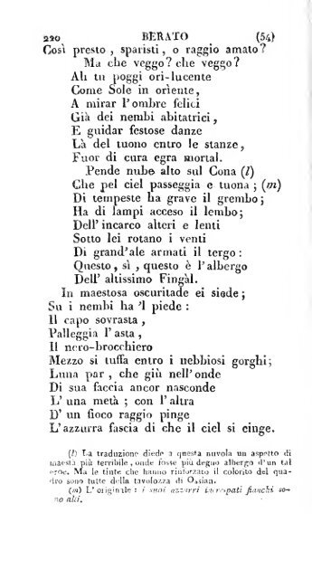 Poesie di Ossian, antico poeta celtico