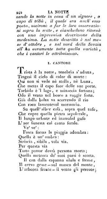 Poesie di Ossian, antico poeta celtico