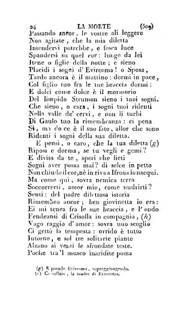 Poesie di Ossian, antico poeta celtico