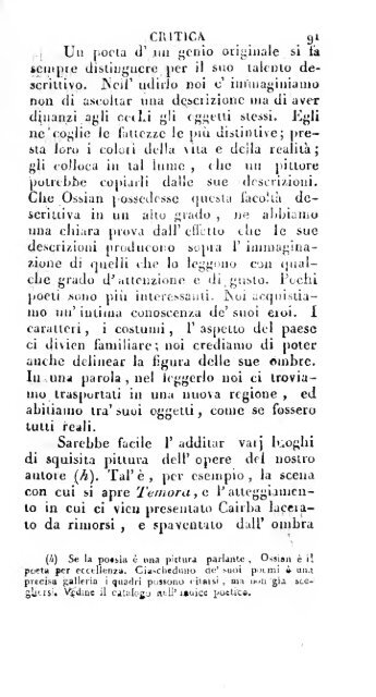 Poesie di Ossian, antico poeta celtico