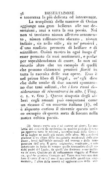 Poesie di Ossian, antico poeta celtico