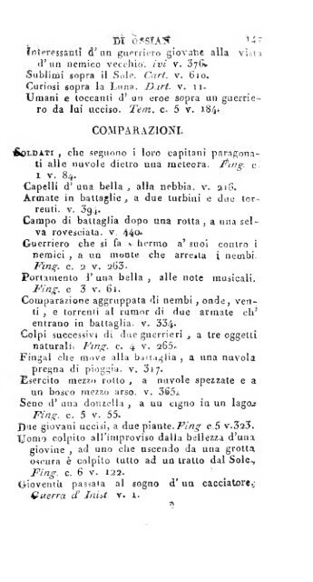 Poesie di Ossian, antico poeta celtico