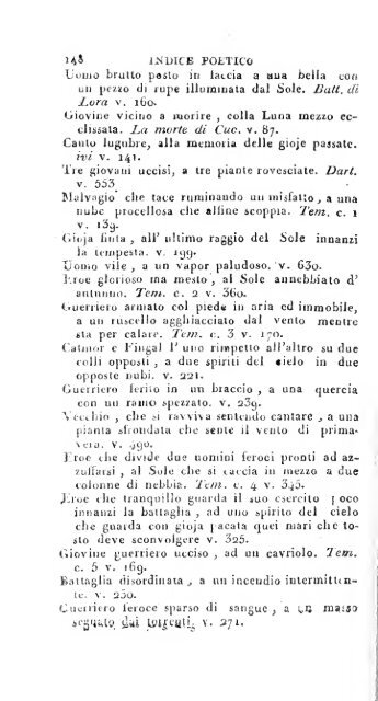 Poesie di Ossian, antico poeta celtico