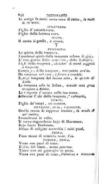 Poesie di Ossian, antico poeta celtico