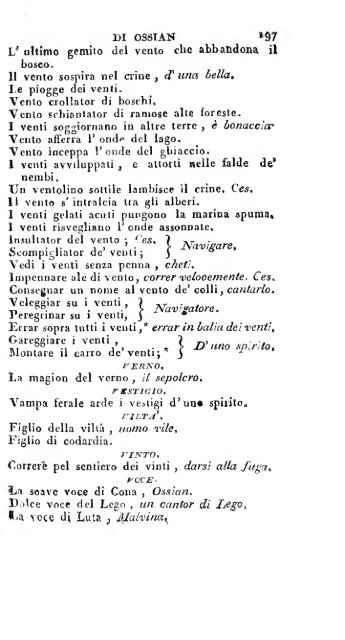 Poesie di Ossian, antico poeta celtico