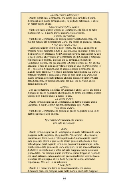 versione pdf - giochi di carte : tarocco bolognese di maurizio barilli