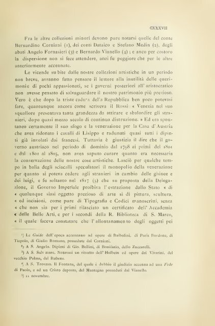 Le collezioni veneziane d'arte e d'antichita dal secolo XIV. ai nostri ...